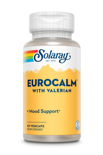 Solaray Eurocalm Valerian Root - 60 Capsules