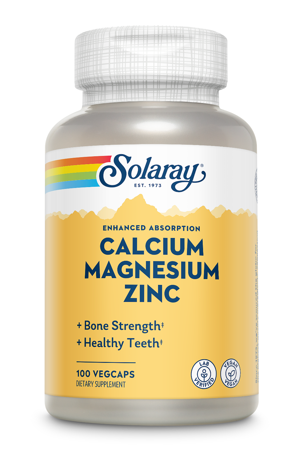 Solaray Calcium Magnesium Zinc