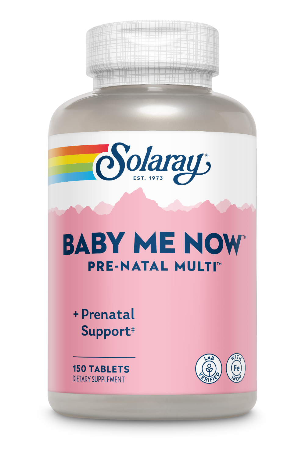 Solaray Baby Me Now (Prenatal) Multivitamin - 150 Tablets