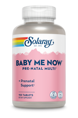 Solaray Baby Me Now (Prenatal) Multivitamin - 150 Tablets