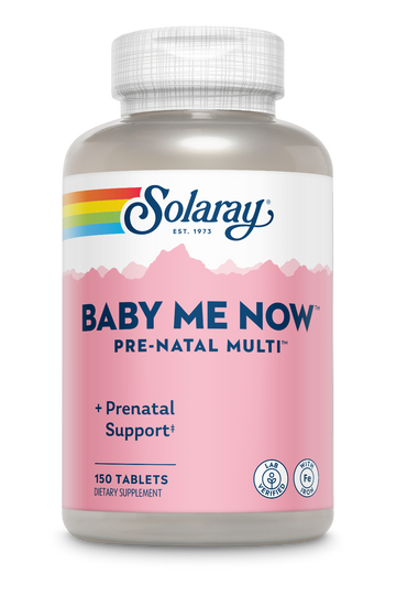 Solaray Baby Me Now (Prenatal) Multivitamin - 150 Tablets