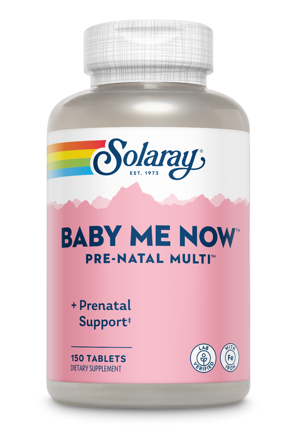 Solaray Baby Me Now (Prenatal) Multivitamin - 150 Tablets