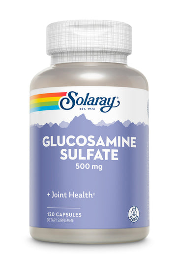 Solaray Glucosamine Sulfate 500 mg - 120 Capsules