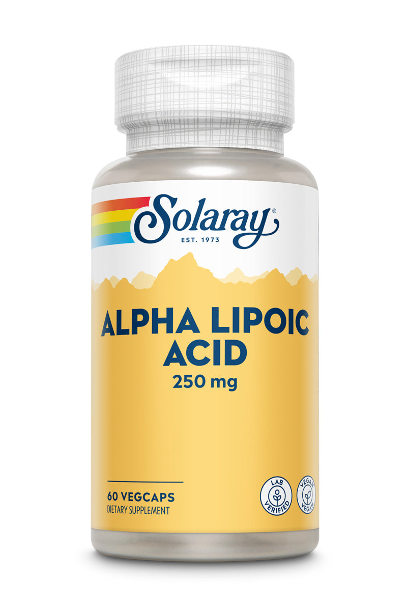 Solaray Alpha Lipoic Acid 250 mg - 60 Capsules