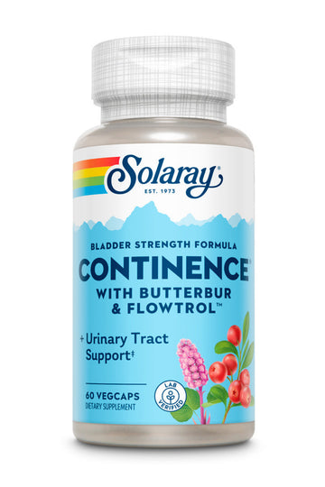 Solaray Continence With Flowtrol - 60 Capsules