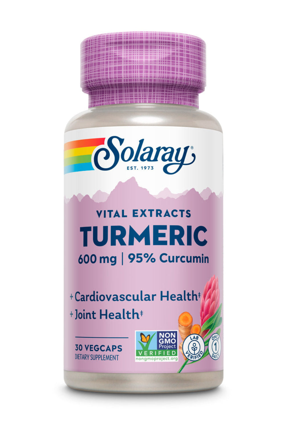 Solaray Turmeric Root Extract 600 mg