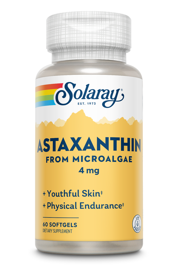 Solaray Astaxanthin - 60 Capsules