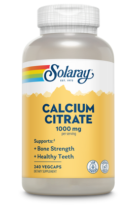 Solaray Calcium Citrate 1000 mg - 0