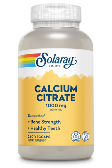 Solaray Calcium Citrate 1000 mg - 0