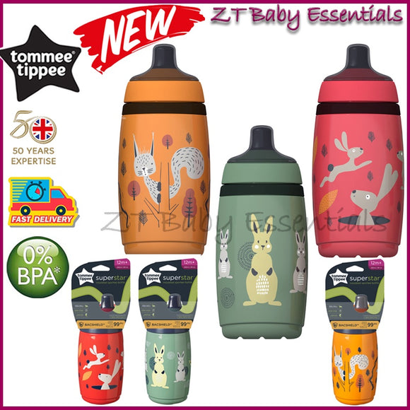 Tommee Tippee Superstar Insulated Sportee Bottle 266 ml 12 M+