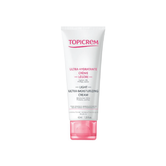 Topicrem Hydra+ Light Ultra Moisturizing Cream - 40 ml