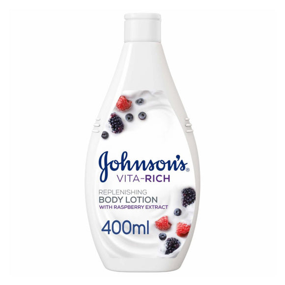 Johnson's Vita-Rich Body Lotion Replenishing Berry - 400 ml