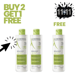 A-Derma Biology Micellar Water Buy 2 Get 1