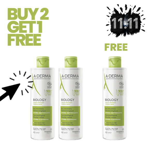 A-Derma Biology Micellar Water Buy 2 Get 1