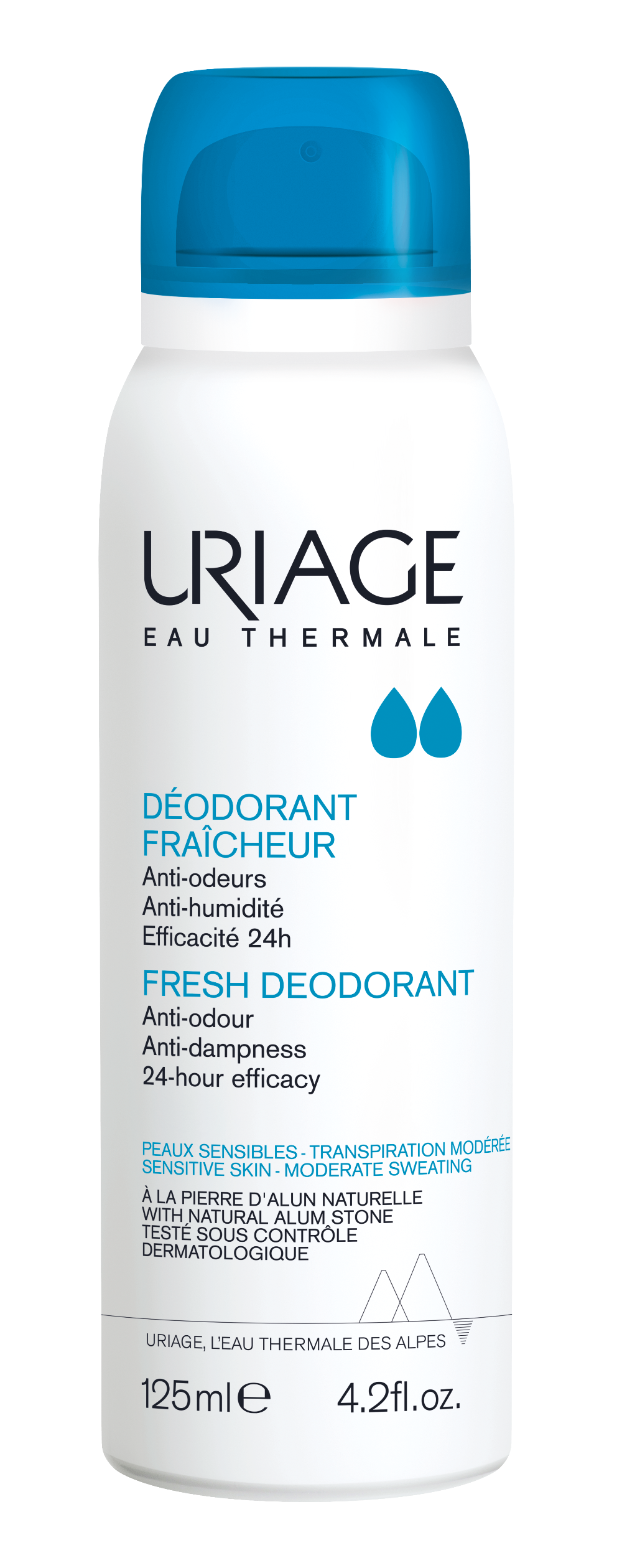 Uriage Fresh Deodorant - 125 ml