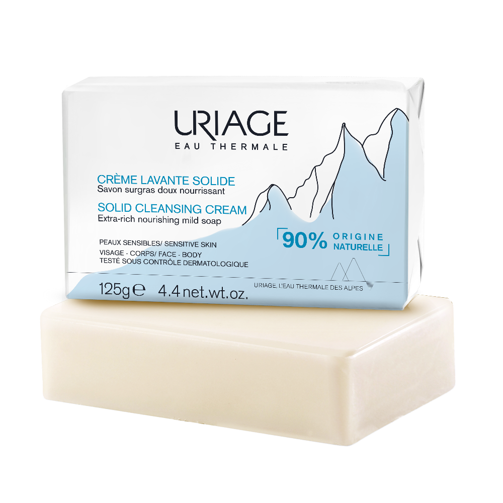 Uriage Solid Cleansing Cream - 125 G