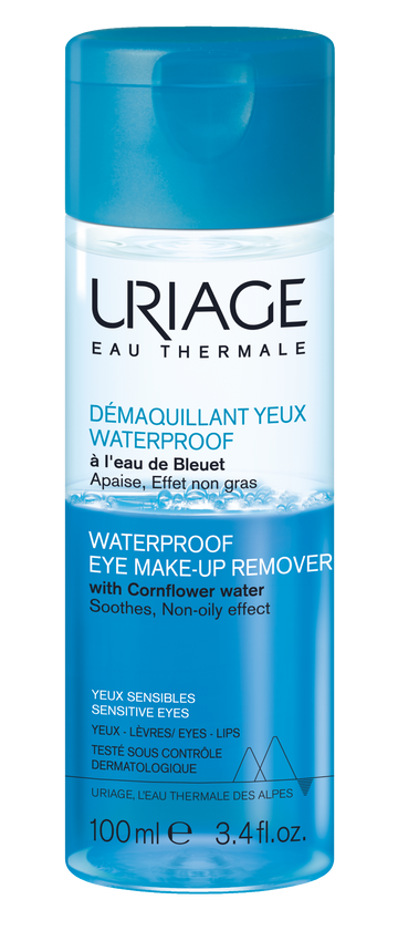 Uriage Waterproof Eye Make-up Remover - 100 ml