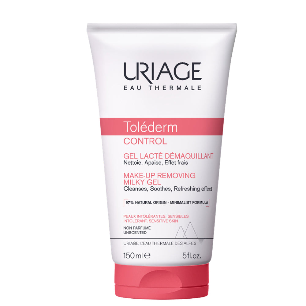 Uriage Toléderm Control  Make-up Removing Milky Gel - 150 ml