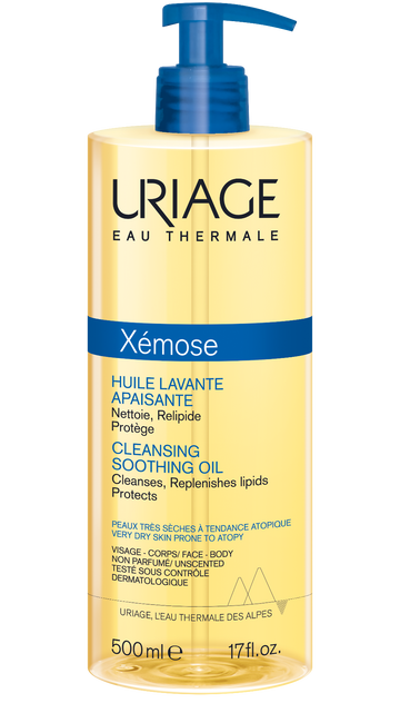Uriage Cleansing Soothing Oil- 500 ml