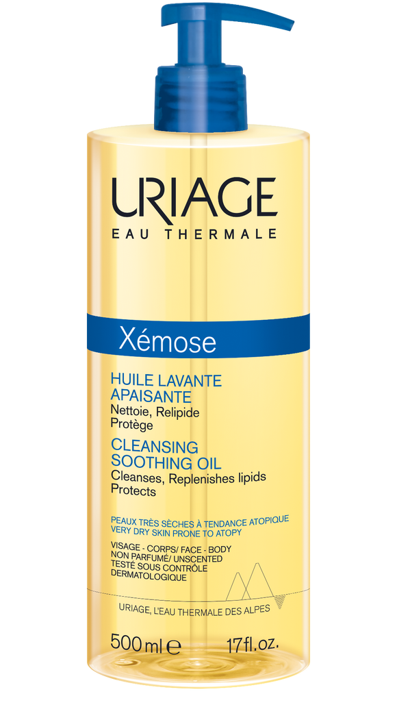 Uriage Cleansing Soothing Oil- 500 ml