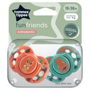 Tommee Tippee Fun Friends Orthodontic Soother x 2pcs (18-36 Months)-3