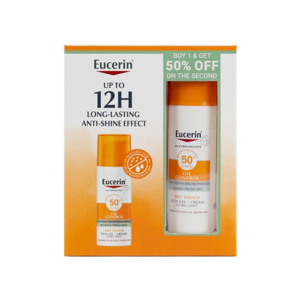 Eucerin Duo Sunscreen Oil Control Buy 1 Get 50% On The Second - 0