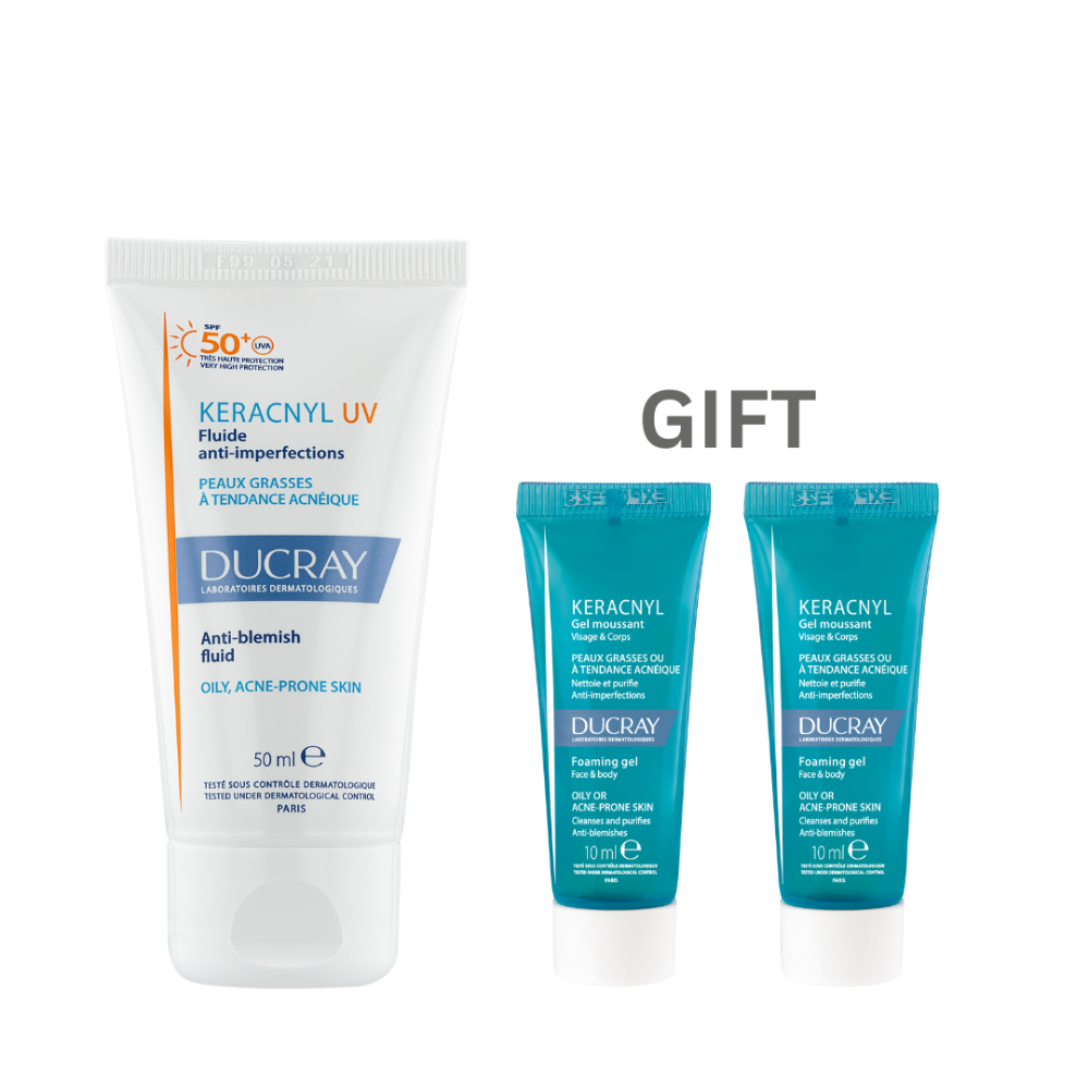 Ducray Keracnyl UV Fluid 50+ - 50 ml