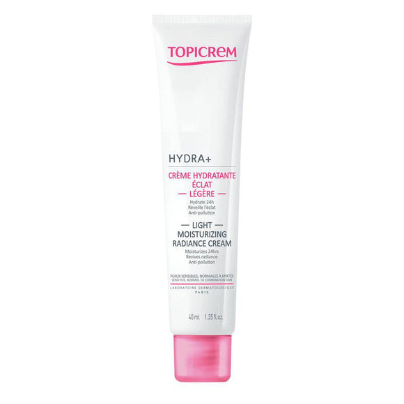 Topicrem Hydra + Light Moisturizing Radiance Cream 40 ml