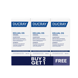 Ducray Kelual DS Anti-Dandruff Treatment Shampoo Buy 2 Get 1