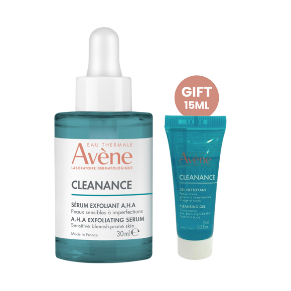 Avene Cleanance Serum With A Free Gel Bundle