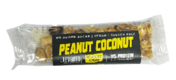 Levanto Sugar Free Peanut Coconut Bar