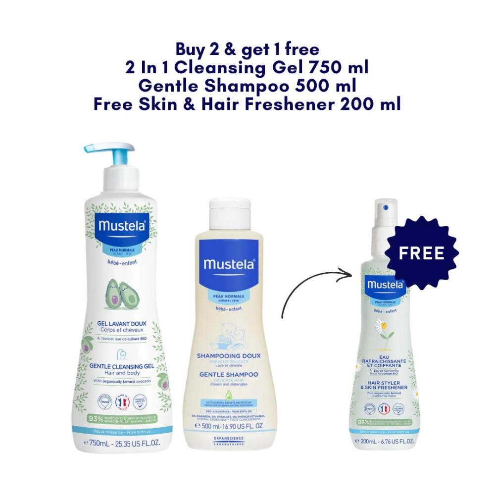 Mustela Bath Care Buy 2 Get 1