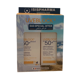Isispharma UVEBlock Mineral Cream Dual Pack