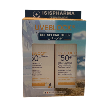 Isispharma UVEBlock Mineral Cream Dual Pack