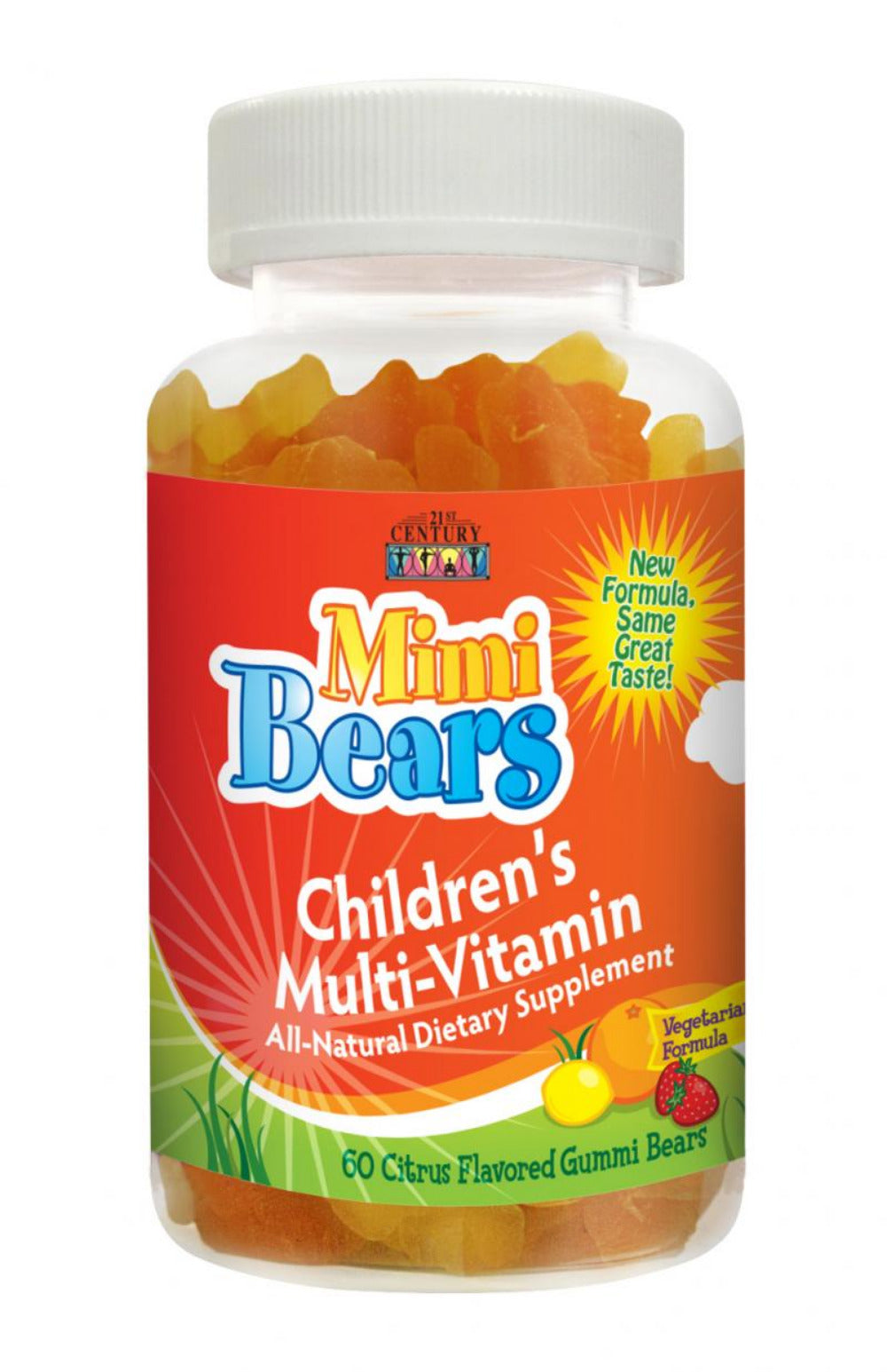 21st Century Mimi Bears Children Multivitamins - 60 Gummi Bears