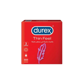 Durex Thin Feel, 3 Condoms