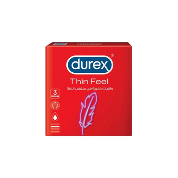 Durex Thin Feel, 3 Condoms