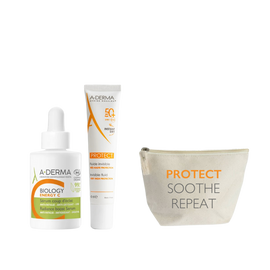 A-Derma Vitamin C With Fluid Sunscreen Bundle