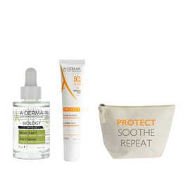 A-DERMA Hyalu Serum With Fluid Sunscreen Bundle