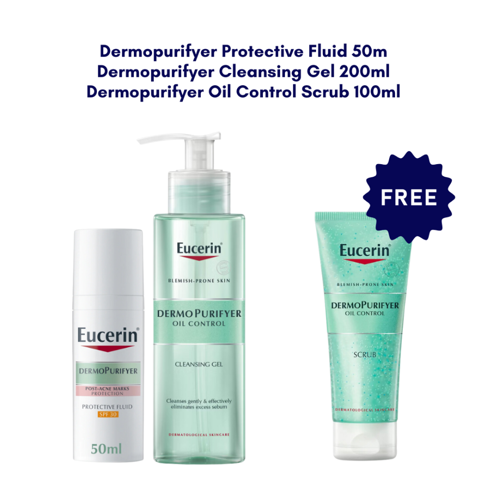 Eucerin Dermopurifyer Buy 2 Get 1 Bundle