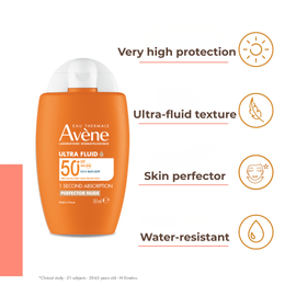 Avene Ultra Fluid Invisible SPF50+ - 50 ml - 0