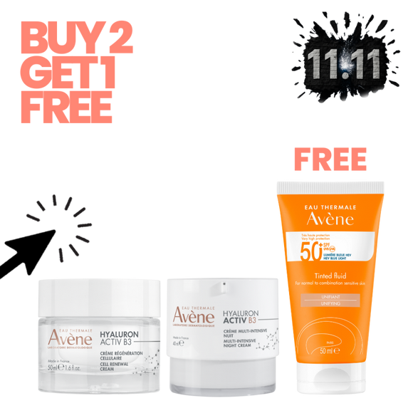 Avene Hyaluron Activ B3 Creams Buy 2 Get 1 Bundle