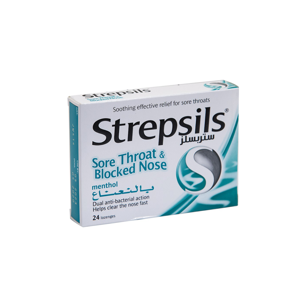 Strepsils Menthol - 24 Lozenges