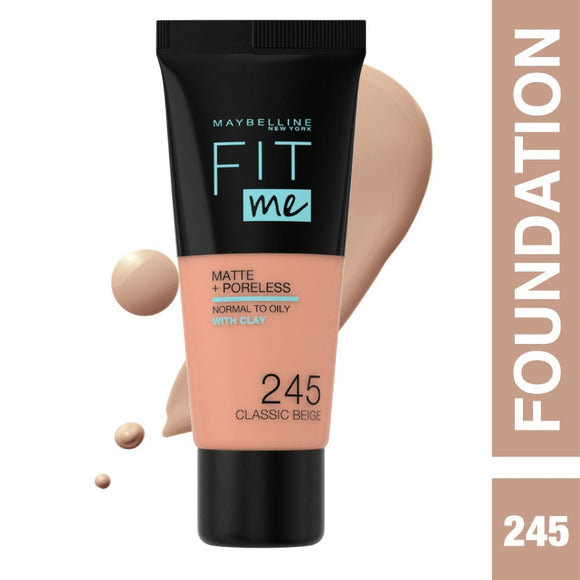 Maybelline Fit Me Matte + Poreless Liquid Foundation - 30 ml