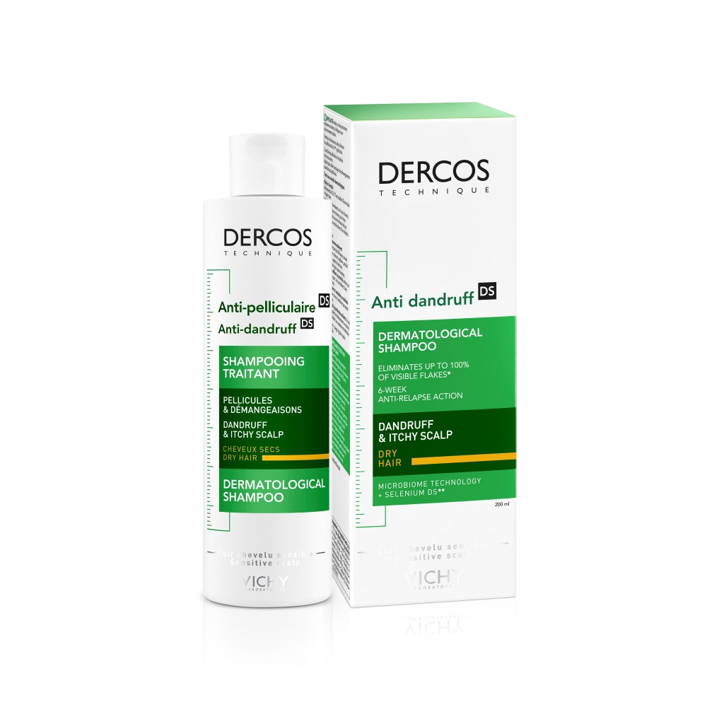 Dercos Anti-Dandruff Shampoo For Dry Hair 200 ml