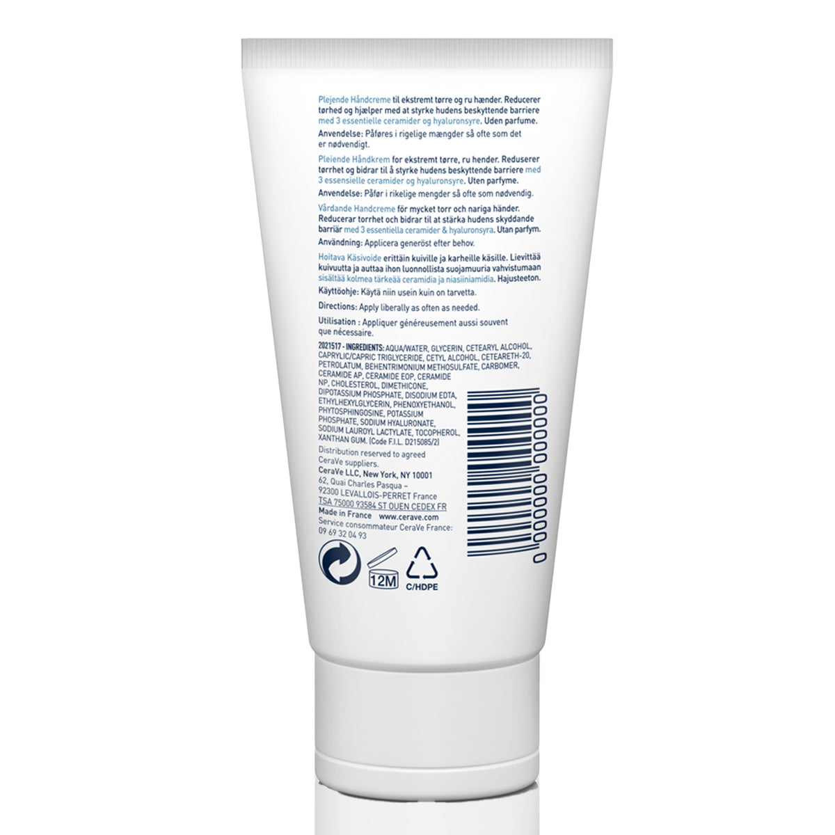 Cerave Reparative Hand Cream - 50 ml - 0