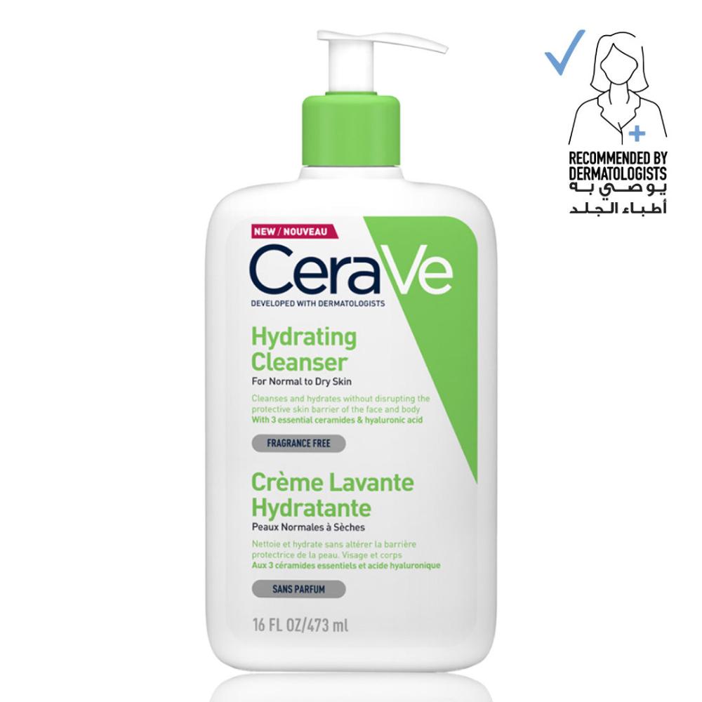 Cerave Hydrating Facial Cleanser For Normal to Dry Skin