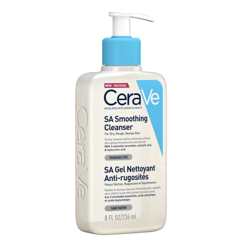 Cerave Salicylic Acid Smoothing Cleanser For Normal, Dry & Rough Skin - 236 ml