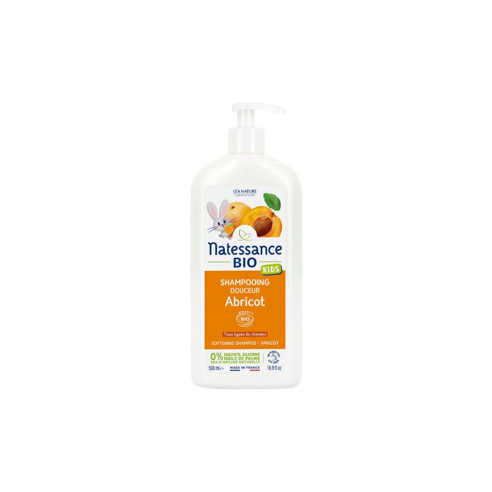 Natessance Kids Apricot Scent Shampoo - 500 ml