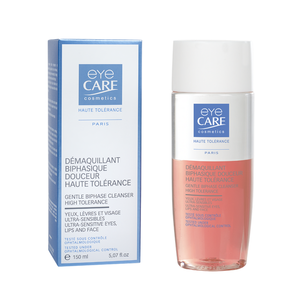 Eye Care - Gentle Biphase Cleanser High Tolerance- 150 ml